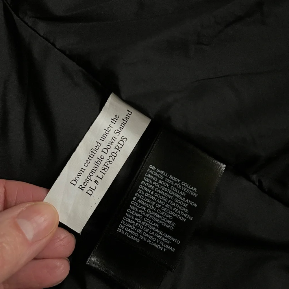 The North Face HollaDown Copper Metallic Vest Urban Explore  XS